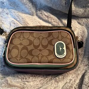 Coach crossbody signature camera bag